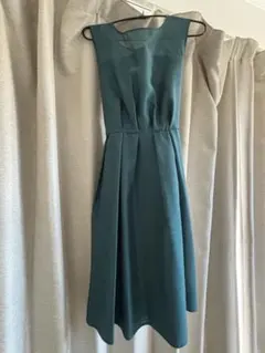 パーティードレス　グリーン