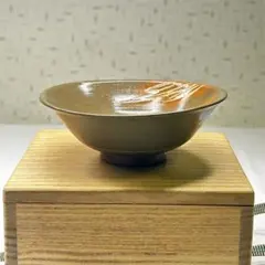 虫明焼　岡本英山作　茶碗 菖蒲(しょうぶ)の絵 茶道具 共箱 虫明焼 岡本英山作 茶碗 菖蒲(しょうぶ)の絵 茶道具 共箱 - メルカリ