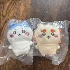 ちいかわ おすわりぬいぐるみ ハチワレ シーサー 2個セット