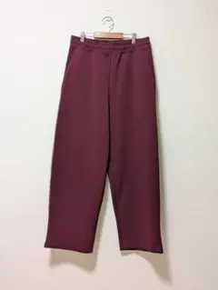 b*b様 UNIQLO:C　スウェットワイドパンツ　 M　18ワイン