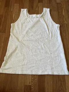 松*子様 アンティカ ライトグレー ノースリーブ トップス