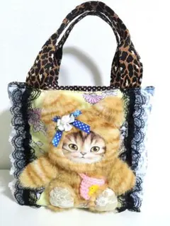 ハンドメイド　着ぐるみ猫ちゃんサコッシュ　コヤンイサムチョン ハンドメイド 着ぐるみ猫ちゃんサコッシュ コヤンイサムチョン - メルカリ