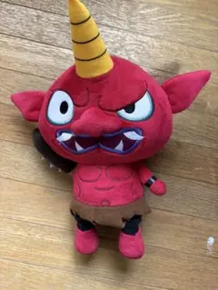 妖怪ウォッチ 青鬼 DXくったりぬいぐるみだニャン(L) ヨロズマート限定