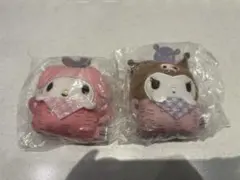 サンリオキャラクターズ バスケットおくるみマスコット　マイメロディ クロミ