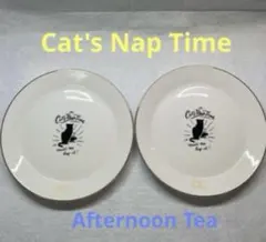 『新品未使用』アフタヌーンティー Cat's Nap Time 猫 プレート 皿のサムネイル