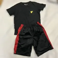 ポケモン UT Tシャツ 黒ハーフパンツ セット　140