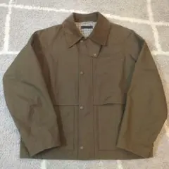 UNIQLO ユニクロ ユーティリティ ショートブルゾン L ブラウン