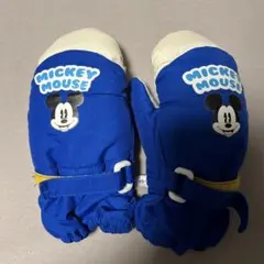 子供　手袋　雪遊び　スキー　80〜90センチ　ミッキー