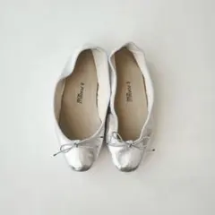 最終値下げ新品未使用イエナ別注ポルセリ39グレー　レペット IENA シューズ バレエシューズ 【PORSELLI/ポルセリ】別注