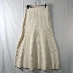 AMERICAN HOLIC ニットフレアスカート ロング Mサイズ