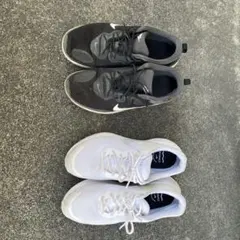 Nike スニーカー ブラック ホワイト 2色セット