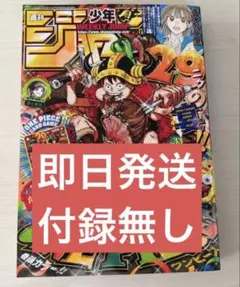 週刊少年ジャンプ2026年33号 ONE PIECE付録カード無し応募ハガキ付