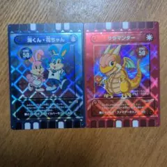 ぐるり森カード ひたちなか海浜公園 限定 サマランダー 海くん花ちゃん