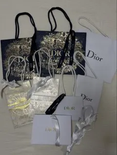 DIORディオール、ショッパー7枚、外箱