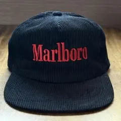 雰囲気◎！marlboro タバコ　企業ロゴ ヴィンテージキャップ日本未発売のサムネイル