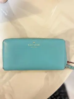 kate spade 二つ折り財布 ラベンダー/ネイビー - メルカリ