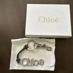 Chloe キーリング　キーホルダー　ラインストーン ロゴのサムネイル