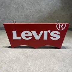 Levi's リーバイス　サイン　看板　特大　ビンテージ　非売品 ヴィンテージ Levis アドバタイジング サイン/看板 - アンティーク