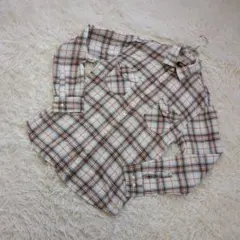 SMITH'S AMERICAN 長袖　チェックシャツ　LL コットン100%