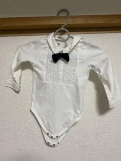 MARLMARL 蝶ネクタイ付きボディスーツ80cm