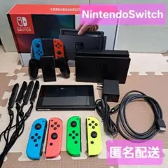 エ*ん様 Nintendo Switch 本体 ４色のJoy-Con　使用可ジャ