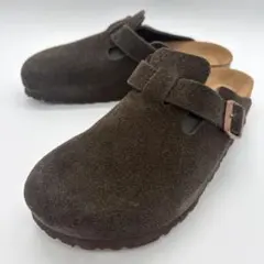 BIRKENSTOCK Boston 23cm 茶色 サボサンダル モカ 36 - メルカリ