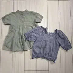 120㎝ 女の子　半袖トップス　2点セット