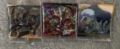 ガンダム　にふぉるめーしょん　シールウエハース　3点セット