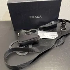 PRADA プラダ ポーチ付き スマートフォン ケース　スマホショルダ