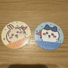 ちいかわパーク TOKYO ノベルティ 特典 ステッカー うさぎ ハチワレ