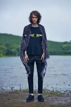 定価19000 John UNDERCOVER 15ssドリッププリントストールのサムネイル