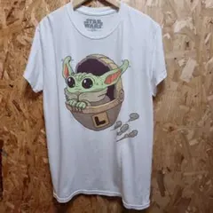 USA古着　スター・ウォーズ グローグー Tシャツ　S