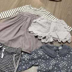 プティマイン　ワンピース　ショートパンツ