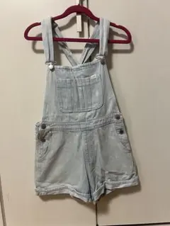 Lovetoxic ライトブルー デニムオーバーオール