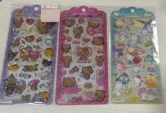 ドロップジェリー　日焼け、サンリオ、キティ3枚セット