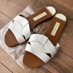 ZARA フラットサンダル