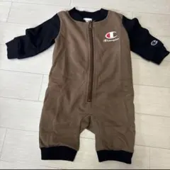 Champion ジッパー付きロンパース 80
