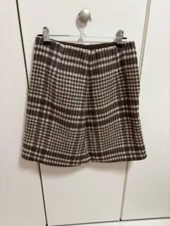 マーキューリーデュオ　チェック柄スカート