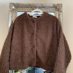 SASON REASON シーズンリーズン　ボアフリースプードルジャケット