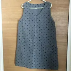 ドット柄ノースリーブワンピース 120サイズ