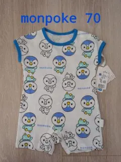 monpoke ロンパース 70サイズ ポッチャマ　新品のサムネイル