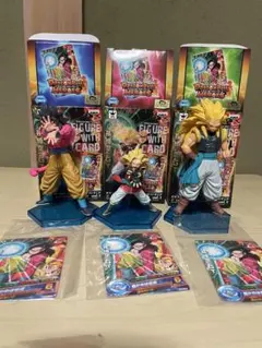 ドラゴンボールヒーローズ　フィギュア　3種まとめ売り