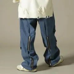 【美品】DankeSchon / reDENIM BONTAGE PANTSのサムネイル