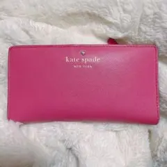 kate spade ピンク カードケース 長財布