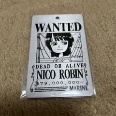 n*a様 ONE PIECE メタル手配書　ニコロビン