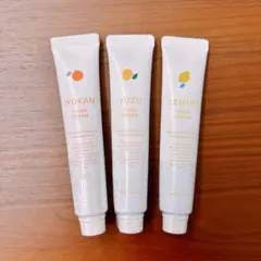 デイリーアロマ 国産柑橘ミニハンドクリーム3本セット