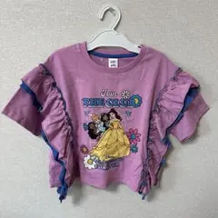 新品　リトシー ディズニープリンセス フリルTシャツ 110