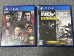 PS4 プレステ4 ソフト　2本セット