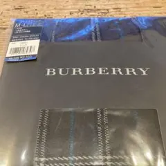 新品未使用BURBERRY バーバリー タイツ グレイスチェック M-L 福助のサムネイル