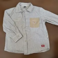 Dickeys ストライプ 長袖シャツ